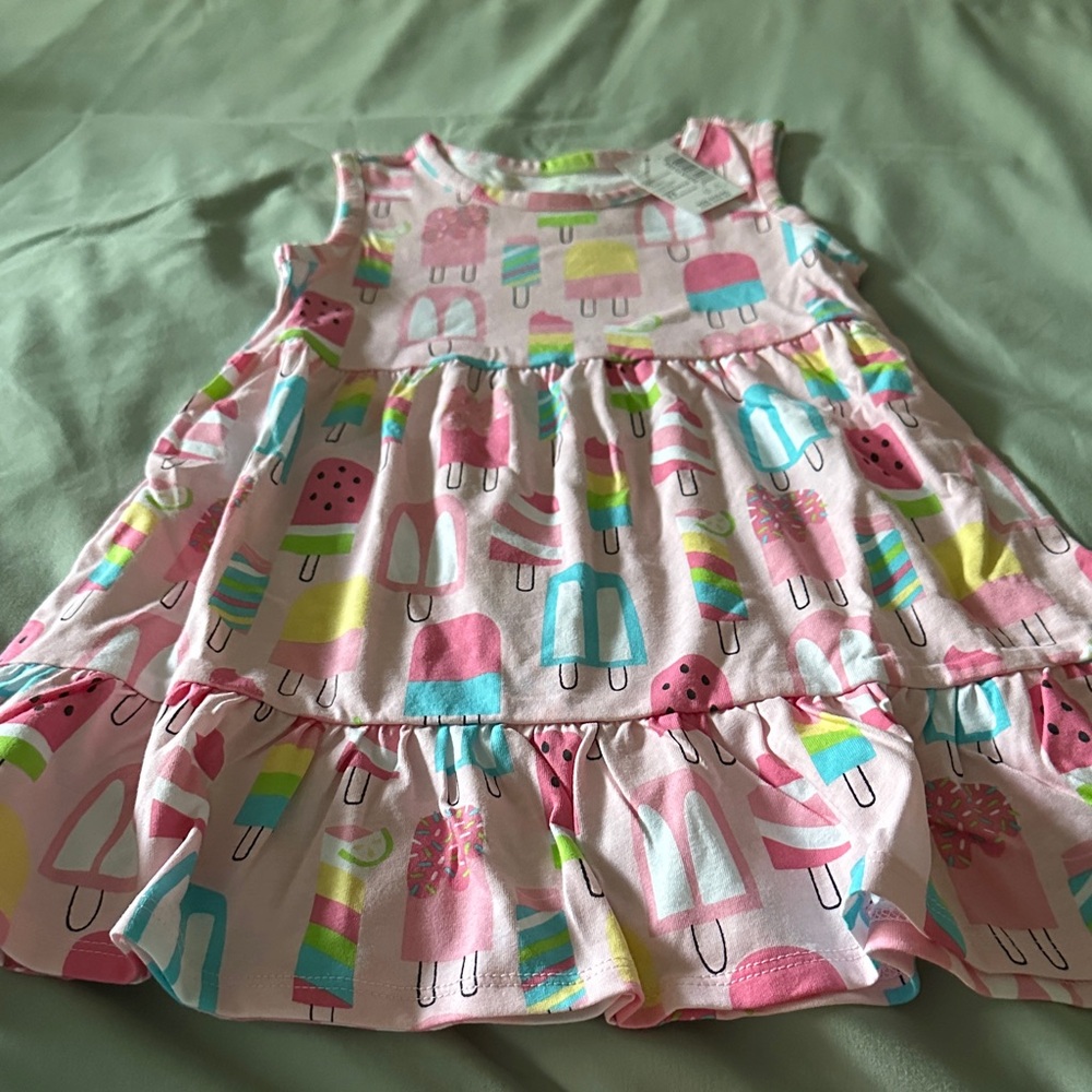 The Children's Place Pink Ice Cream Delight Dress
